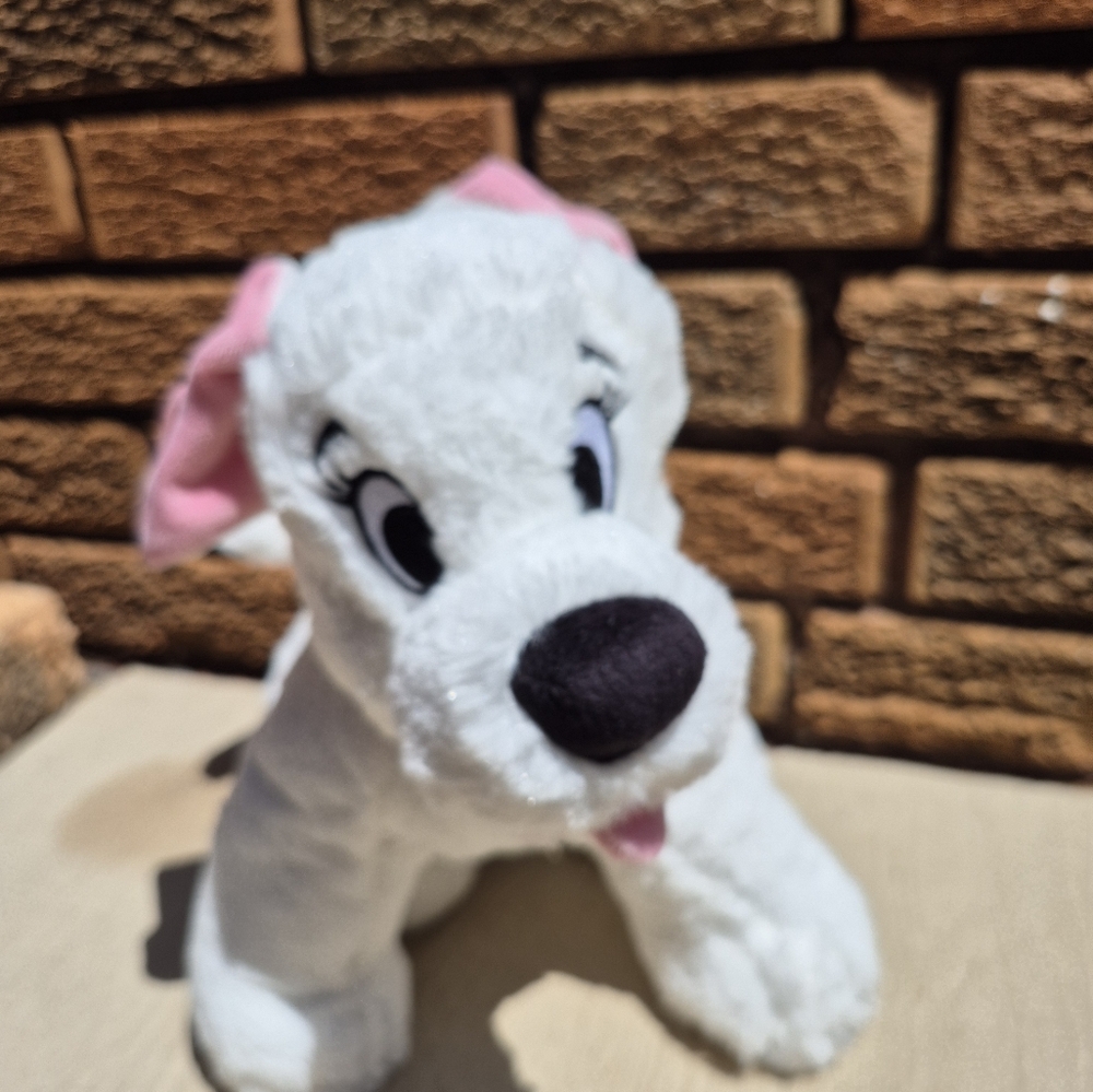 Walt Disney 101 Dalmatians Penny Puppy Plush Stuffed Animal Toy 10" Seated